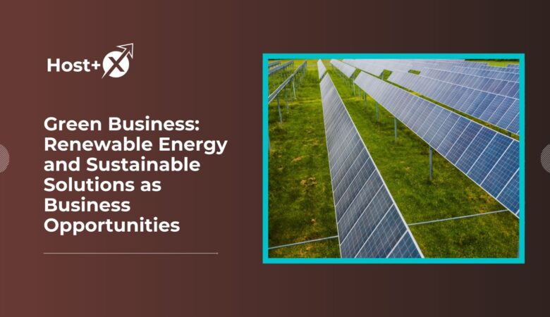 Green Business: Renewable Energy and Sustainable Solutions as Business Opportunities